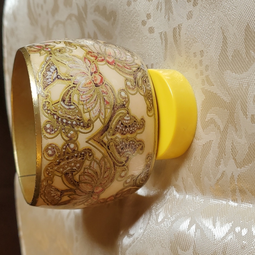 Cloisonne Cuff bracelet